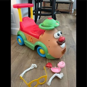 Mr. potato head ride on talking play center rare